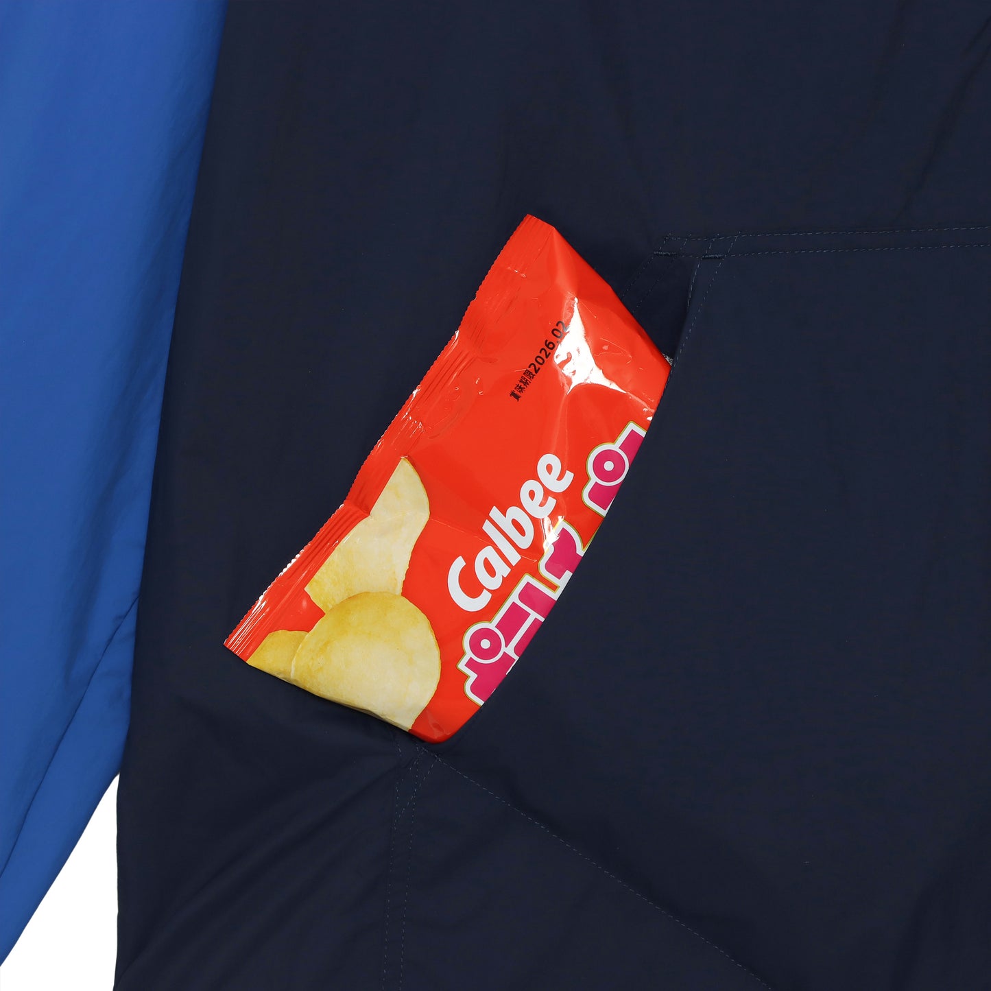 ZAKI-J0001 / ZAKI ANORAK / BLUE×NAVY