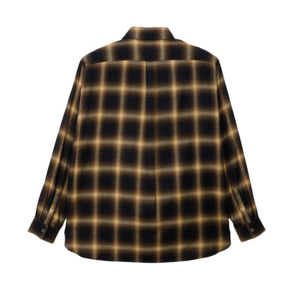 ZAKI-S0001 / ZAKI SHIRT / OLIVE CHECK