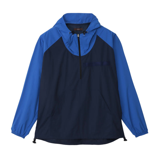 ZAKI-J0001 / ZAKI ANORAK / BLUE×NAVY