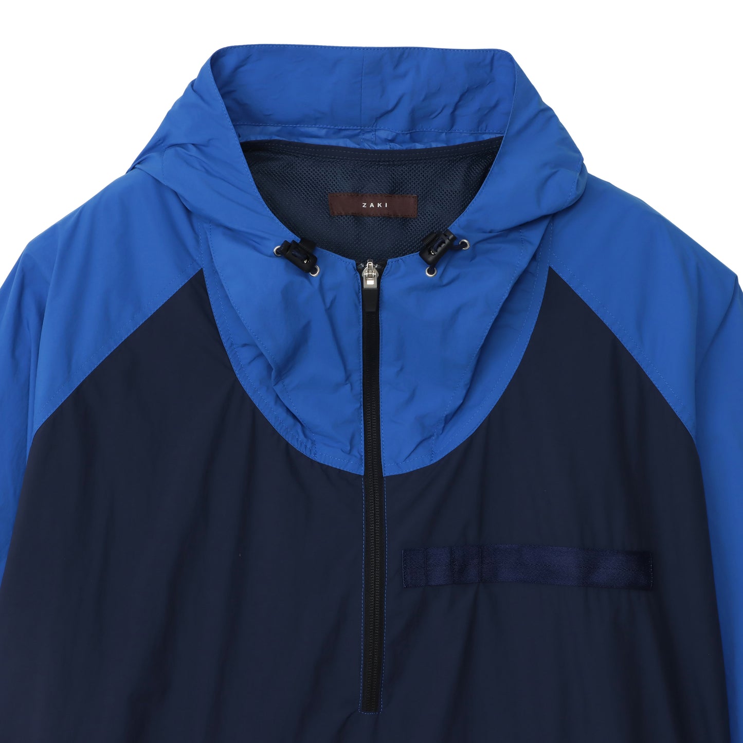 ZAKI-J0001 / ZAKI ANORAK / BLUE×NAVY