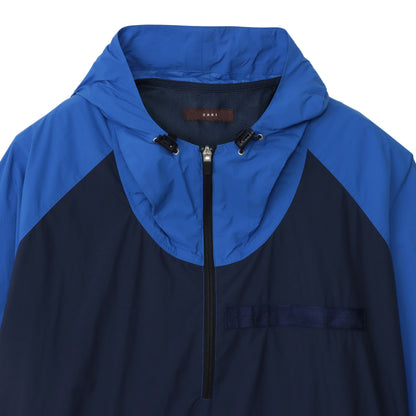 ZAKI-J0001 / ZAKI ANORAK / BLUE×NAVY