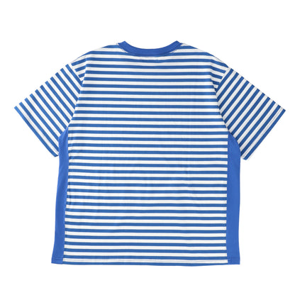 THE-C0004 / STRIPED MELODY TEE / BLUE×WHITE