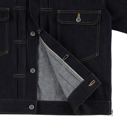 THE-SGJ0002 / E-JEAN JACKET / INDIGO