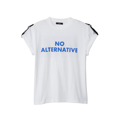 THE-T0013 / NO ALTERNATIVE  (ROLL UP MY SLEEVES ) / WHITE