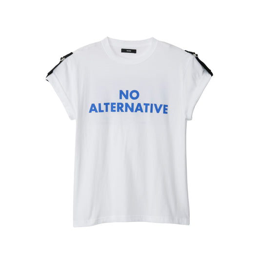 THE-T0013 / NO ALTERNATIVE  (ROLL UP MY SLEEVES ) / WHITE