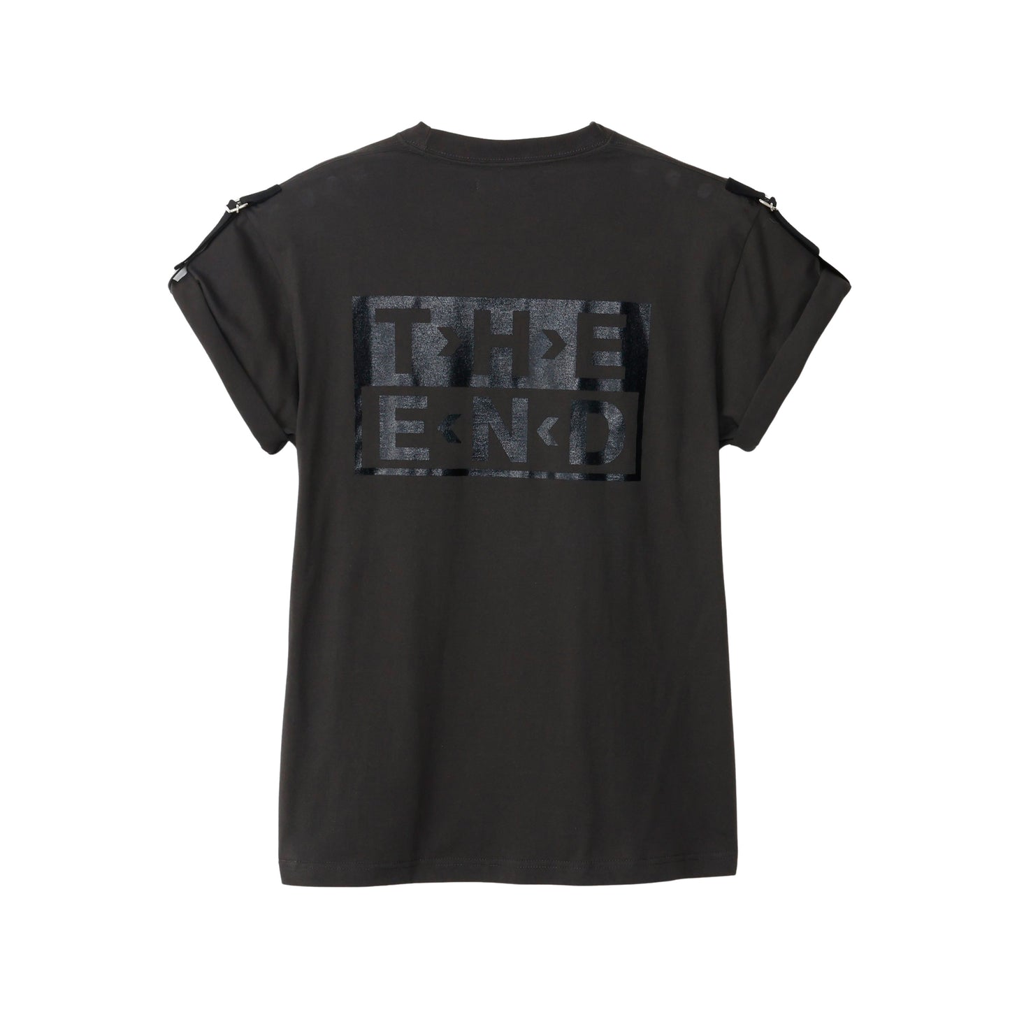 THE-T0013 / NO ALTERNATIVE  (ROLL UP MY SLEEVES ) / CHARCOAL
