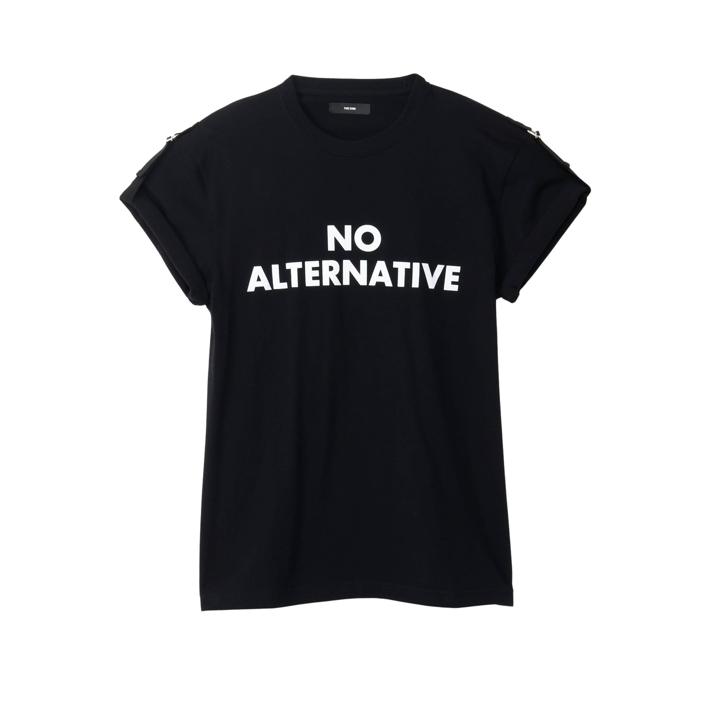 THE-T0013 / NO ALTERNATIVE  (ROLL UP MY SLEEVES ) / BLACK