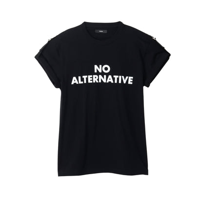 THE-T0013 / NO ALTERNATIVE  (ROLL UP MY SLEEVES ) / BLACK